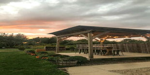Stage Under Pergola 